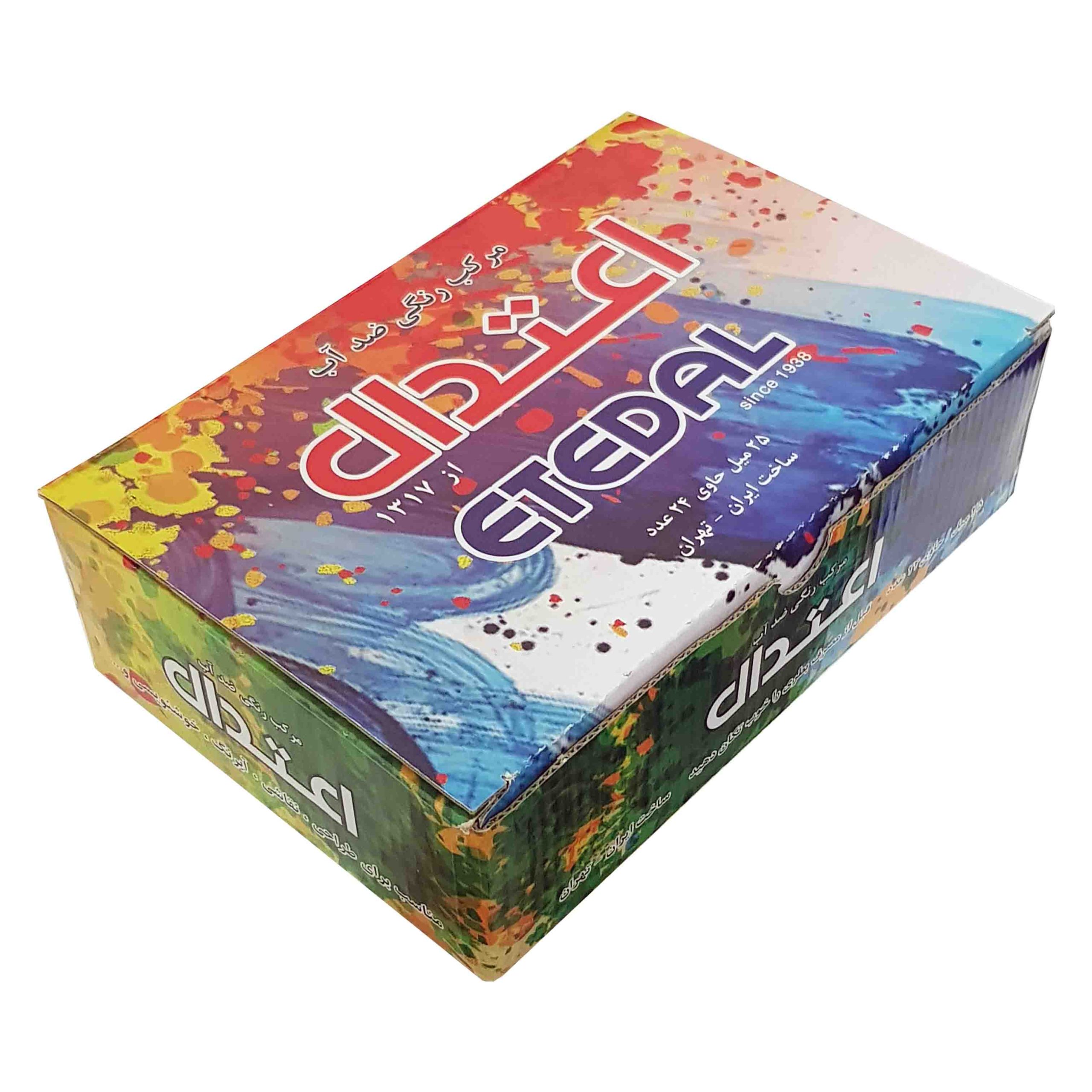 جعبه 24 رنگ مرکب رنگی 25 میل اعتدال01